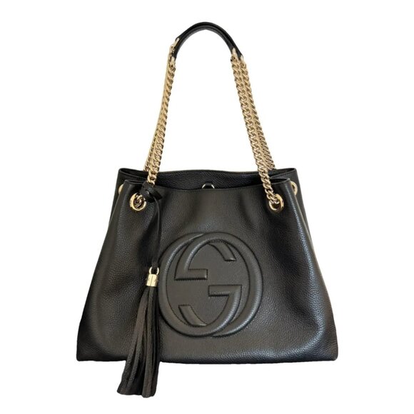 Gucci GG Soho on Chain Medium Shoulder Bag 650-031225 - Picture 1 of 16